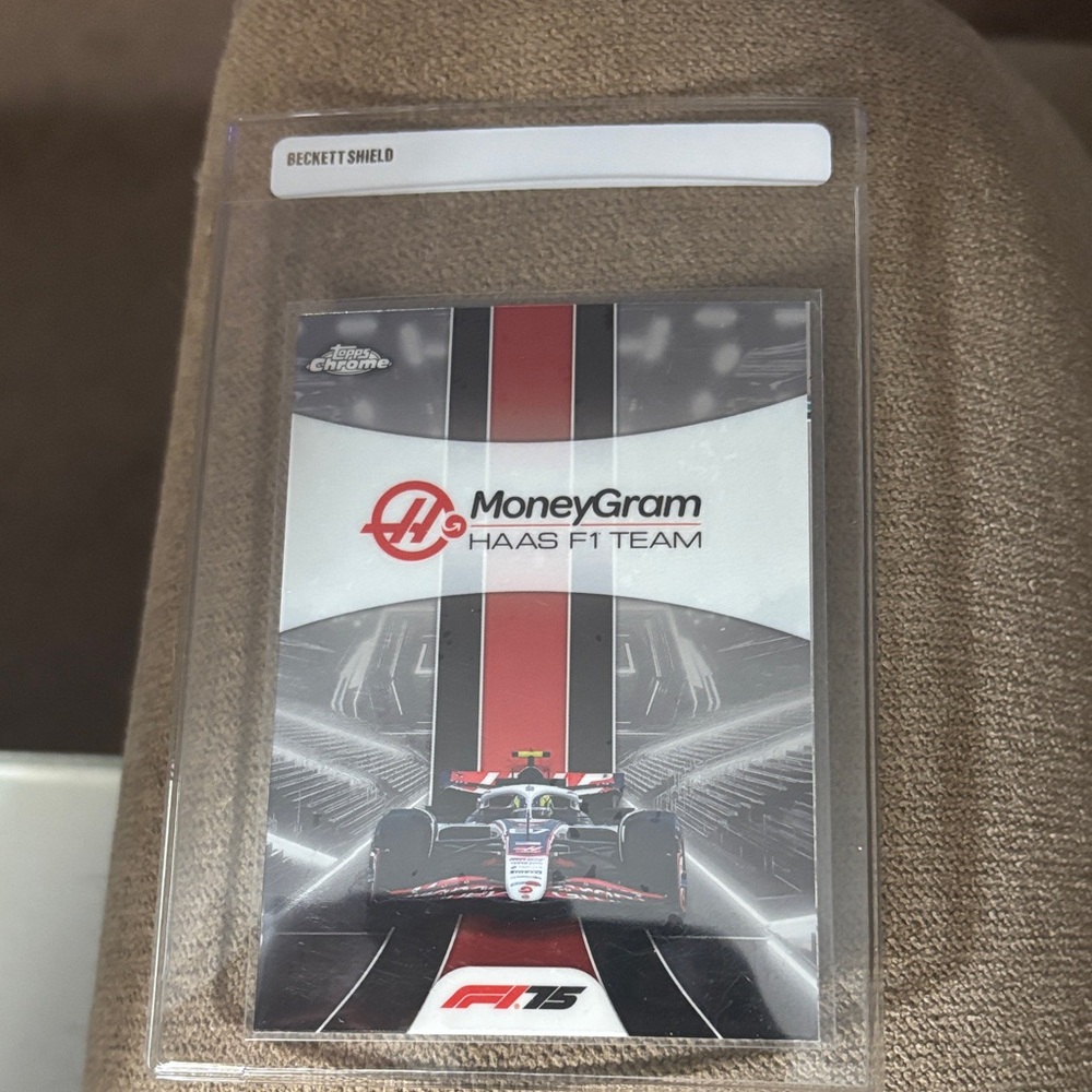 Haas F1 Team Collectible Card - F1 2025 Topps Chrome Haas F1 team #180